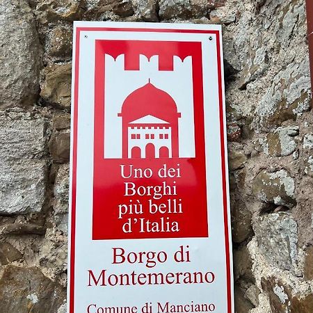Ferienwohnung Casa Pruno Rosso Montemerano Exterior foto