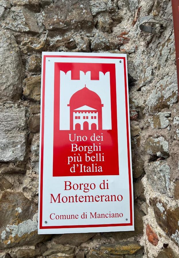 Ferienwohnung Casa Pruno Rosso Montemerano Exterior foto